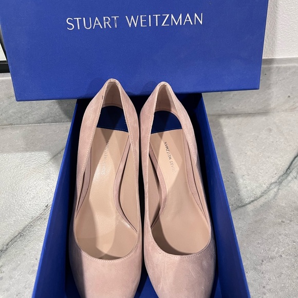 Stuart Weiztman 85 power nude pumps size 7 - Picture 2 of 6